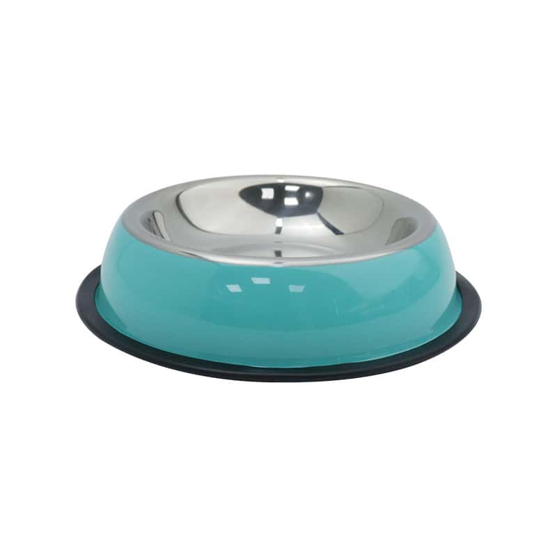 Cyan Stainless Steel Bowl