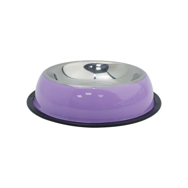 Purple Stainless Steel Bowl